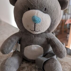 Gray Plush Bear Toy
